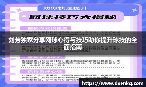 刘芳独家分享网球心得与技巧助你提升球技的全面指南